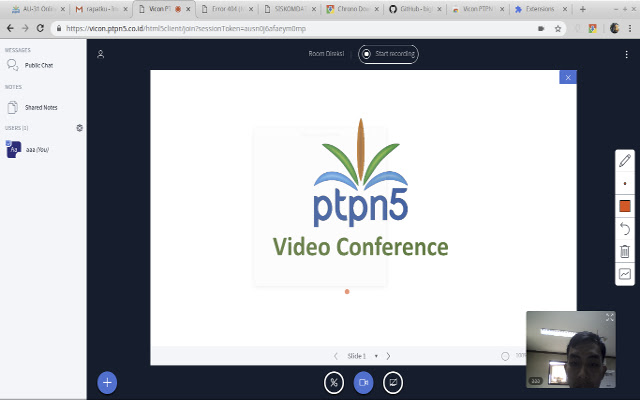 Vicon PTPN V Screenshare Extension