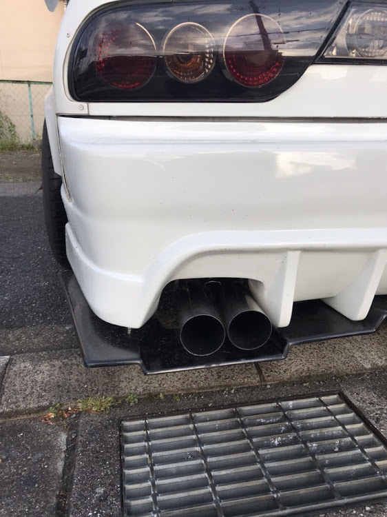 180sx 後期 デュアルマフラー