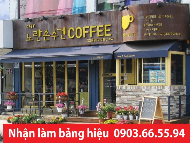 bảng hiệu quán cơm91