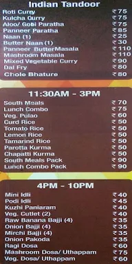 Southinn menu 2