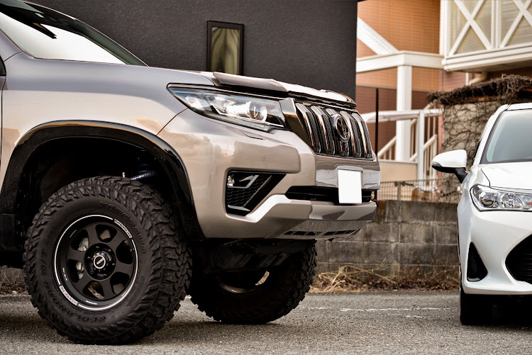 ランドクルーザープラドのモトレージ・タイロッド・ラテラルダウンブラケット・TE37XT・ボディブロックに関するカスタム事例の投稿画像3枚目
