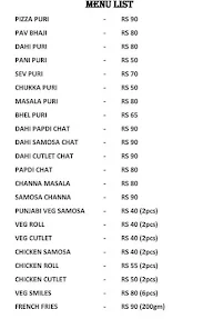 Bombay Chat House - 97 menu 2