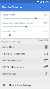 Precise Volume (+ Equalizer) Screenshot