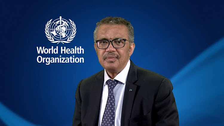 WHO director-general Tedros Adhanom Ghebreyesus