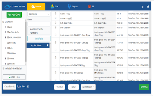 Cloud File Renamer Pro