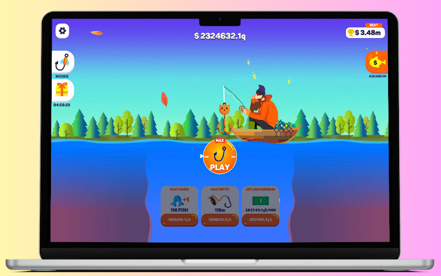 Tiny Fishing - Gratis spil