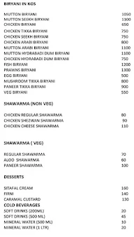 Royal Tandoor House menu 7