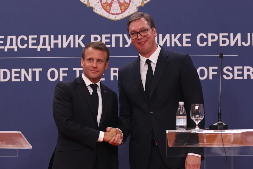 Vučić u Parizu razgovara sa Makronom o geopolitičkim temama, vojnoj industriji, nuklearnoj energiji