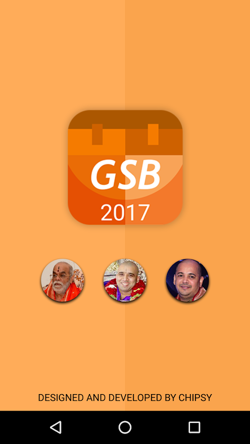 Android application GSB Calendar 2017 screenshort