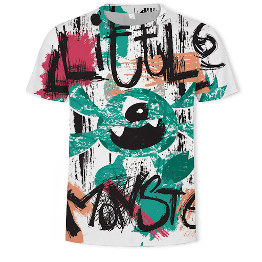 Title 18, Printed Casual Short-Sleeved t-Shirt Mens