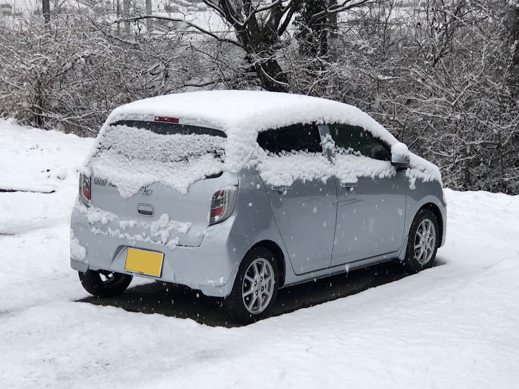 アルトワークスのミライース・LA300S・洗車・スタッドレスタイヤ交換に関するカスタム事例の投稿画像4枚目