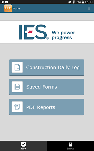 IES Daily Log App