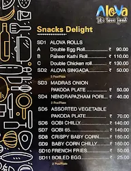 Alova menu 3