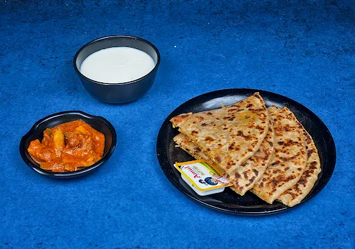 Bhuna Chicken Paratha