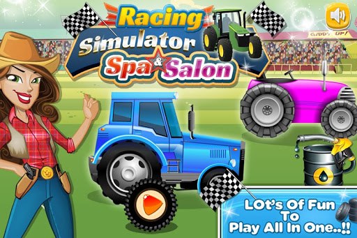 Racing Tractor Simulator Spa