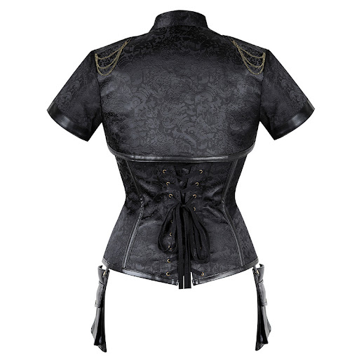 Title 2, Steampunk Sexy Corset Women Corset Shawl Tops P...