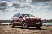 The Kia Sportage. 