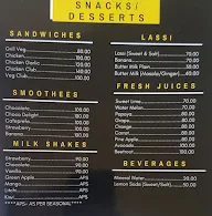 Big Dosa menu 1