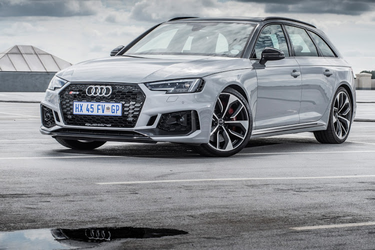 The 2019 Audi RS4 Avant.