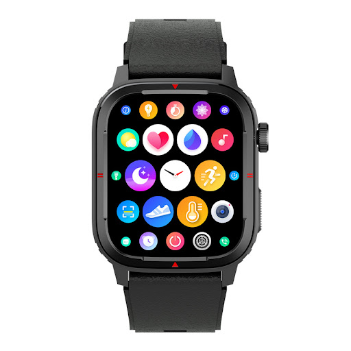 Title 2, Watch Bluetooth Call Body Temperature Heart Rat...
