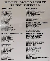 Hotel Moonlight menu 1