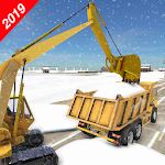 Cover Image of Download Snow Excavator Gigantic Crane 3D: Snow Plow Game 1.0.1 APK