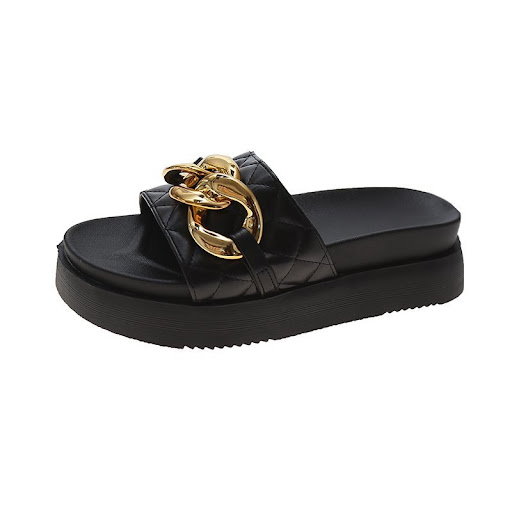 Title 7, Female Fashion Sponge Cake Fairy Slippers offer...