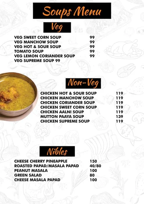 Grand Punjab menu 