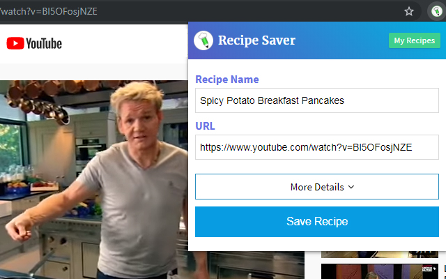 Recipe Saver Extension Preview image 5