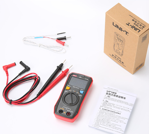 Title 4, UNI-T UT123 Digital Pocket-sized Residential Mu...