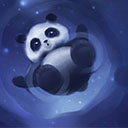 Cute anime panda painting theme Chrome extension download