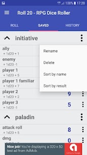 Roll20 Apk App Free RPG Dice Calculator 6