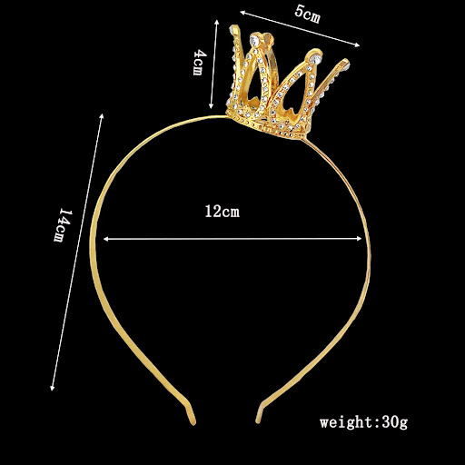 Title 1, Childrens Festival Show Hair Comb Crown Rhines...