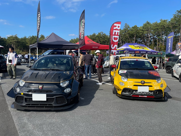 595のいいね＆フォロー＆コメントありがとうございます・11月も宜しくお願いします・2024 All Japan FIAT&ABARTH500 Meetingに関するカスタム事例の投稿画像7枚目