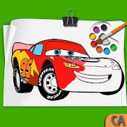Mcqueen Coloring pages Cars 3  Icon