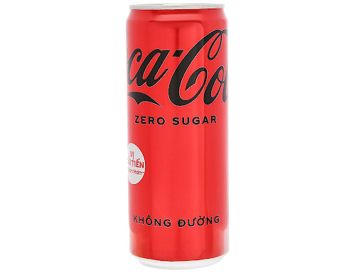 Thùng 24 Nước Giải Khát Coca-Cola Zero Không Đường 320ml - Bao Bì Tết