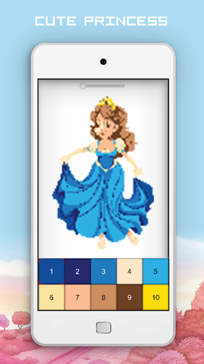 Screenshot Princess Coloring Book - Glitt