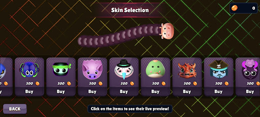 Screenshot Crazy Move Snake