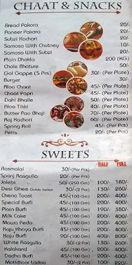 M.D Sweet & Snacks menu 3