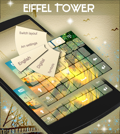 免費下載個人化APP|Eiffel Tower Keyboard Theme app開箱文|APP開箱王