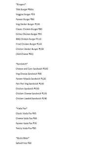 Sandwich Wale menu 3