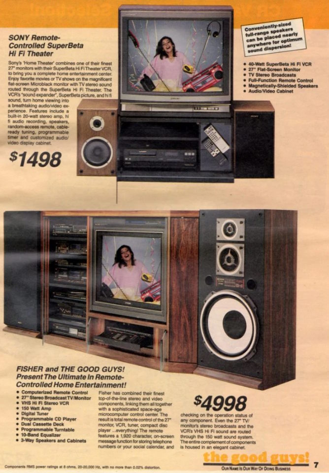 1980s entertainment center