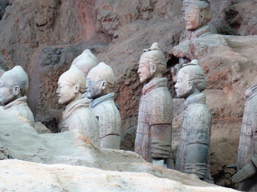 Terracotta Warriors of Xi'an China 2016