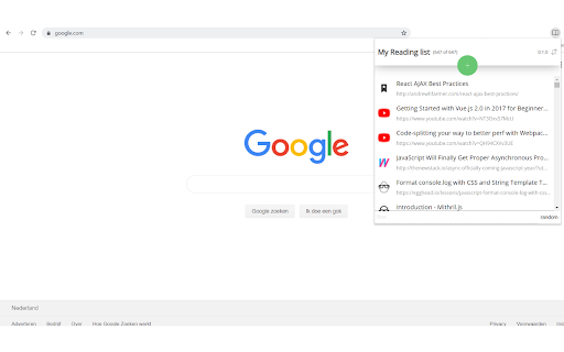 Chrome Reading List 2 ❤