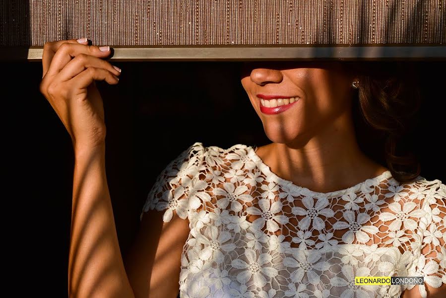 Fotógrafo de casamento Leonardo Londoño (leonardolondon). Foto de 30 de setembro 2015