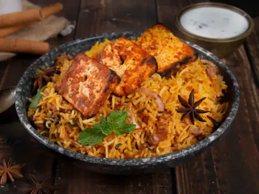 Paneer Tikka Biryani