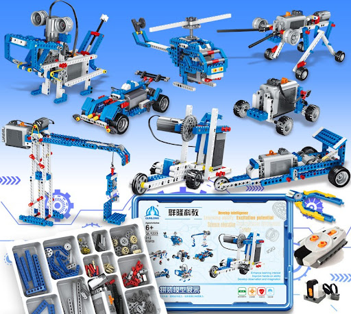 Title 4, Childrens Programmable Robot Set Science Educa...