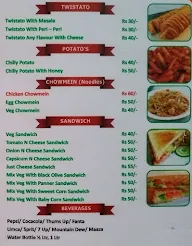 Momo's & Twistato's menu 1