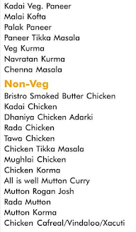 Sunset Bistro Candolim menu 3