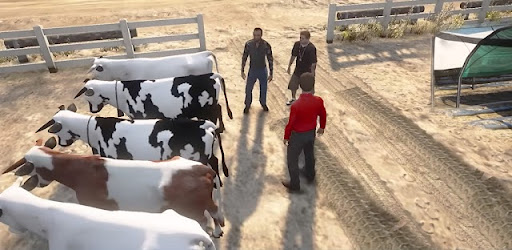 Farm Animals Cargo Truck Games
